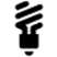 Icon: florescent bulb