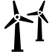 Icon: wind turbines
