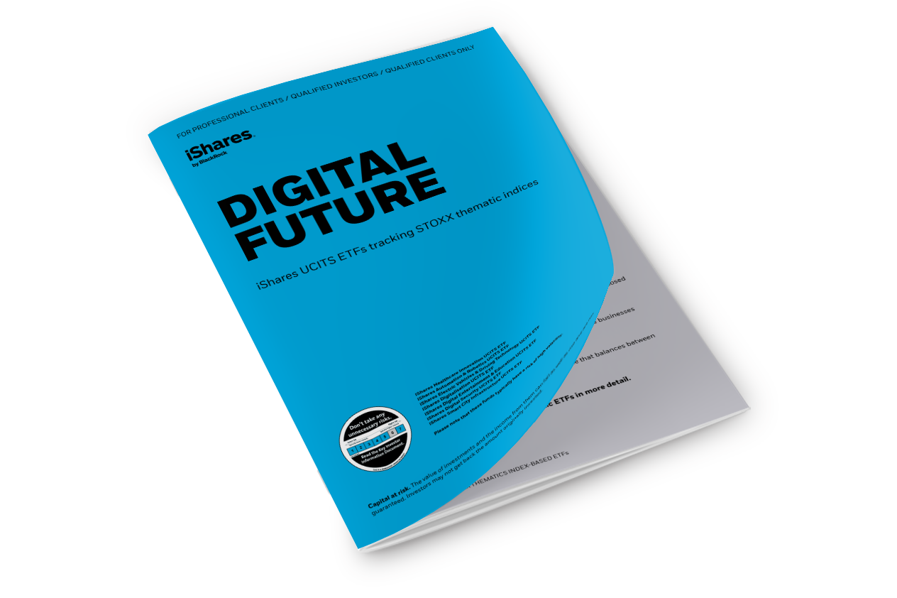 Cover of the brochure on the digital future