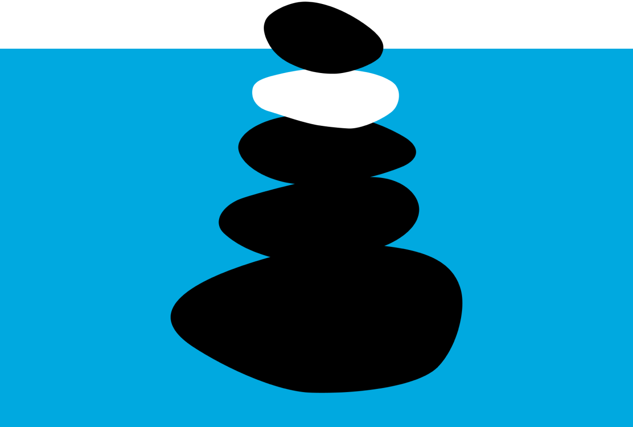 Grafik von Steinen