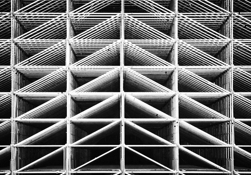 Image of scaffolding.